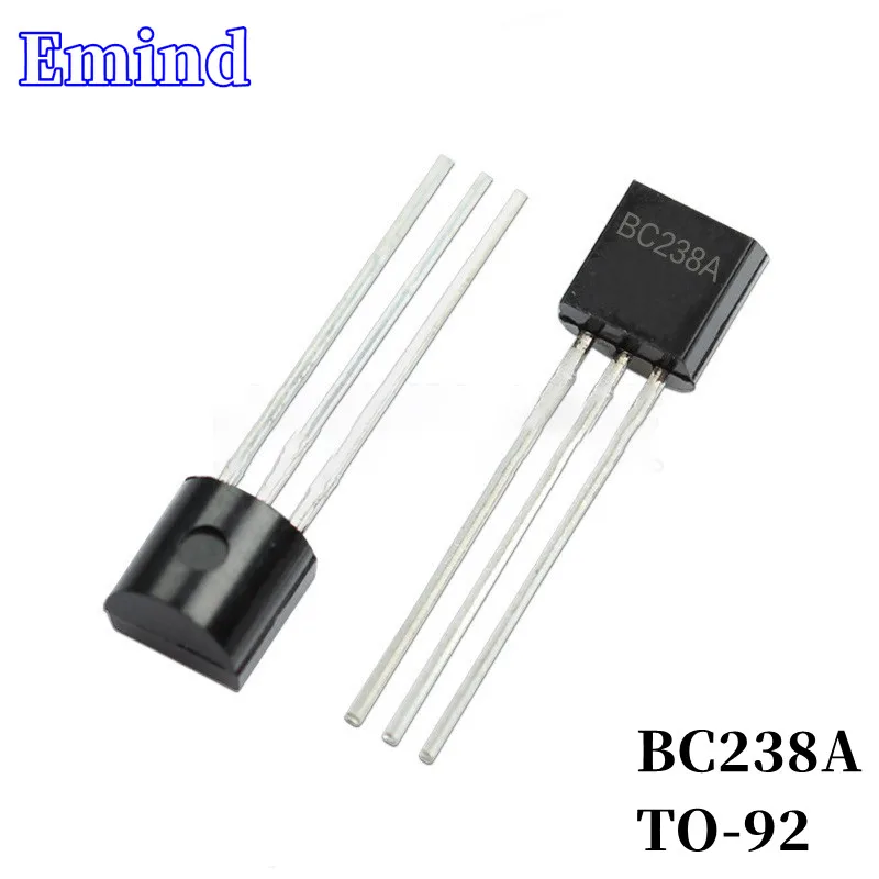 

300/500/1000/2000/3000 шт. BC238A DIP транзистор TO-92 тип NPN 25 В/мА биполярный усилитель транзистор