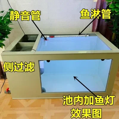 Гостиная домашний напольный шкаф для аквариума аквариум кои пруд система