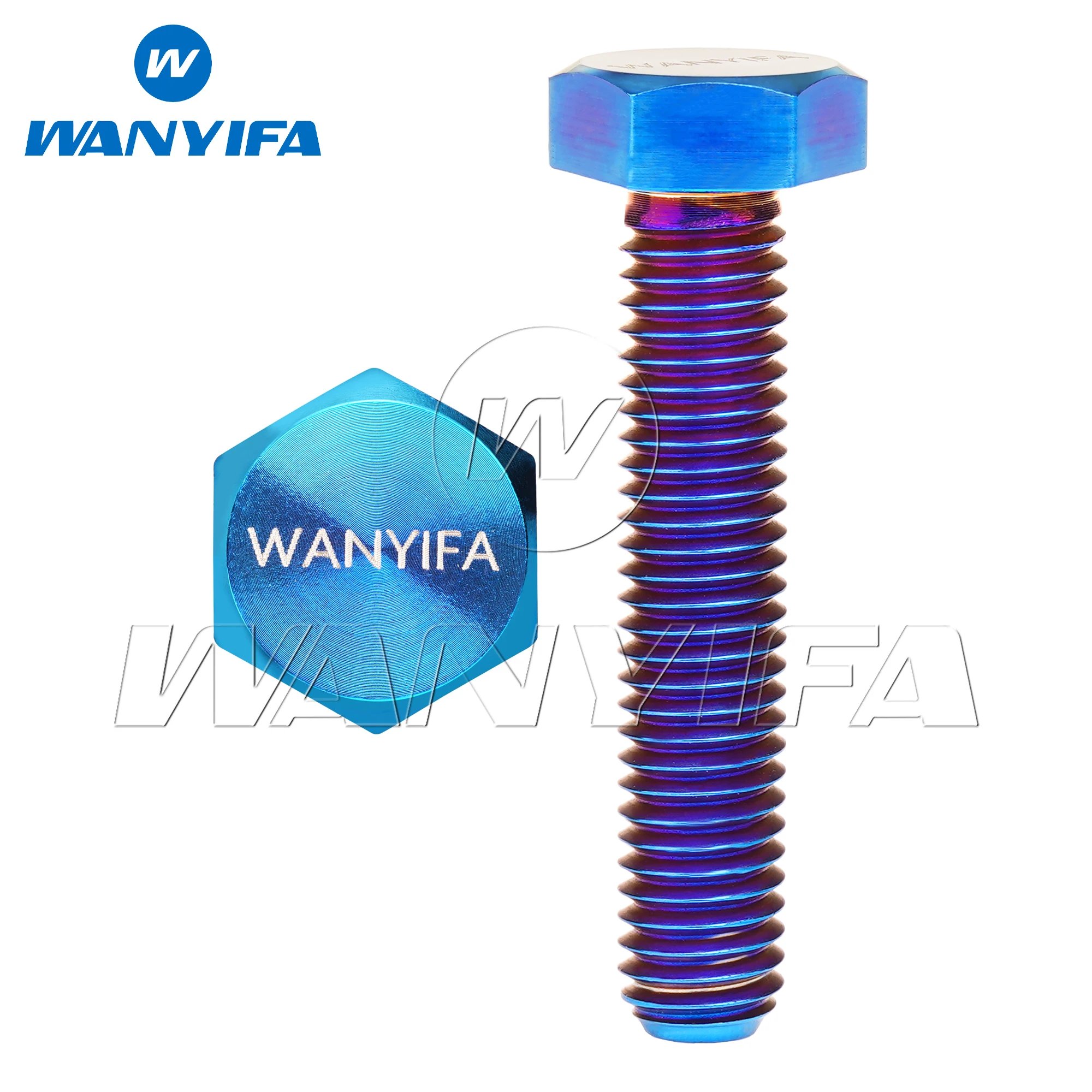 

Титановые болты Wanyifa M6/M8/M10 DIN933