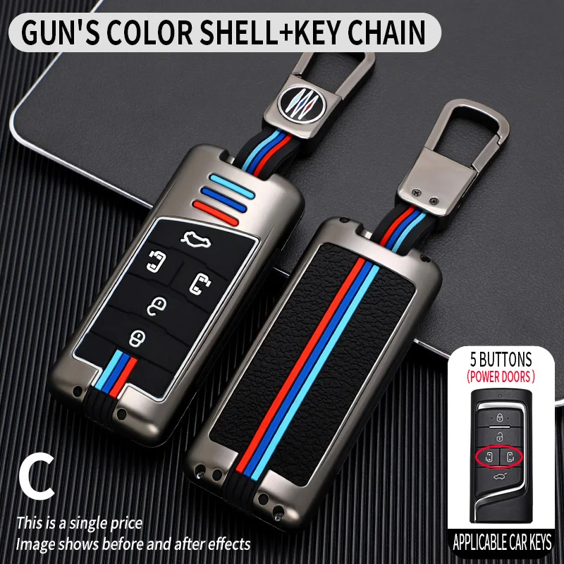 

Чехол для автомобильного ключа с дистанционным управлением из цинкового сплава, защитный чехол для GAC Trumpchi GS4 GM8 GA3 GA6 SGS7 GA4 GS5 GS3 Legend GS8, аксессу...