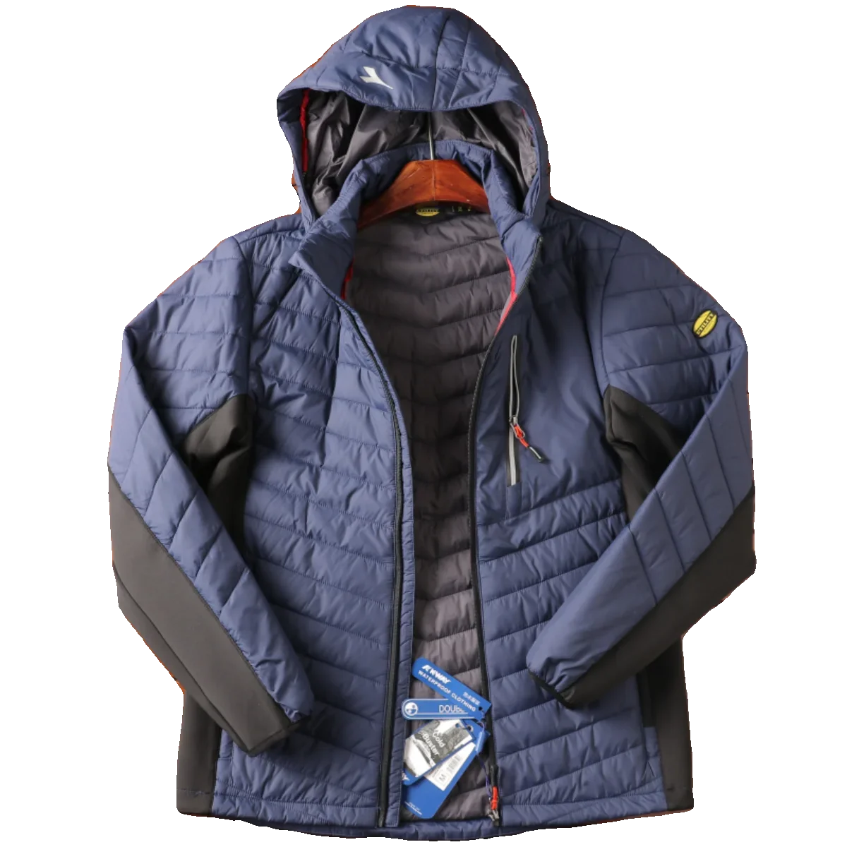 Водонепроницаемая уличная ткань для мужчин облегающая спортивная куртка