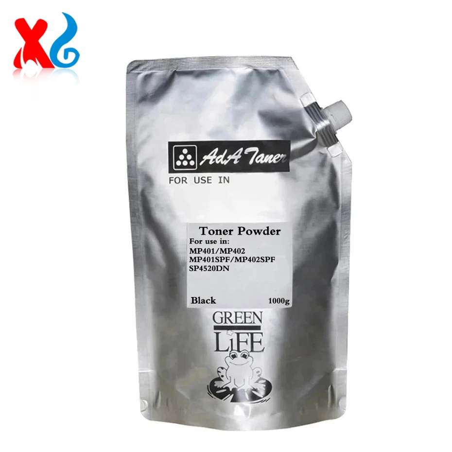 Специальный сменный тонер-порошок XG для Ricoh Aficio MP401 MP402 SP4520 MP401SPF MP402SPF черные