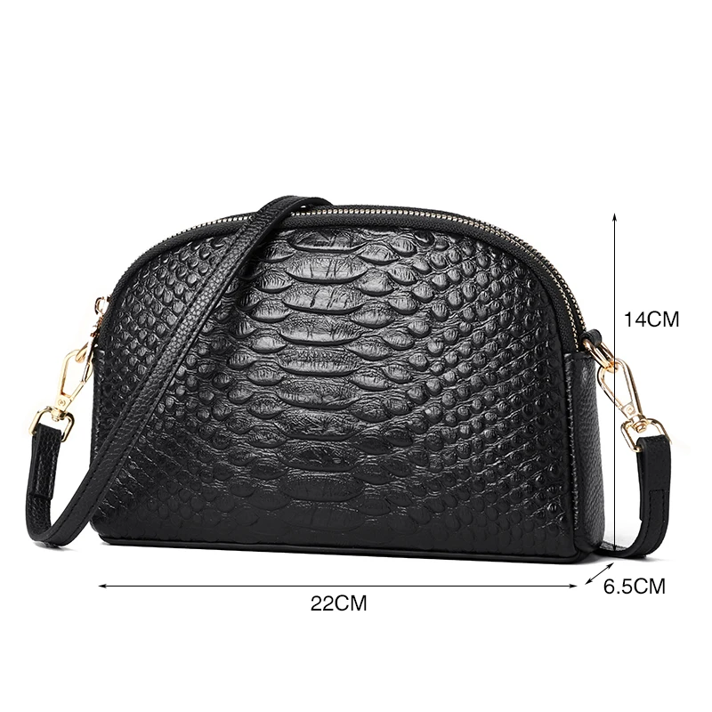 Роскошные сумки на плечо из натуральной кожи женская сумка-мессенджер воловьей с