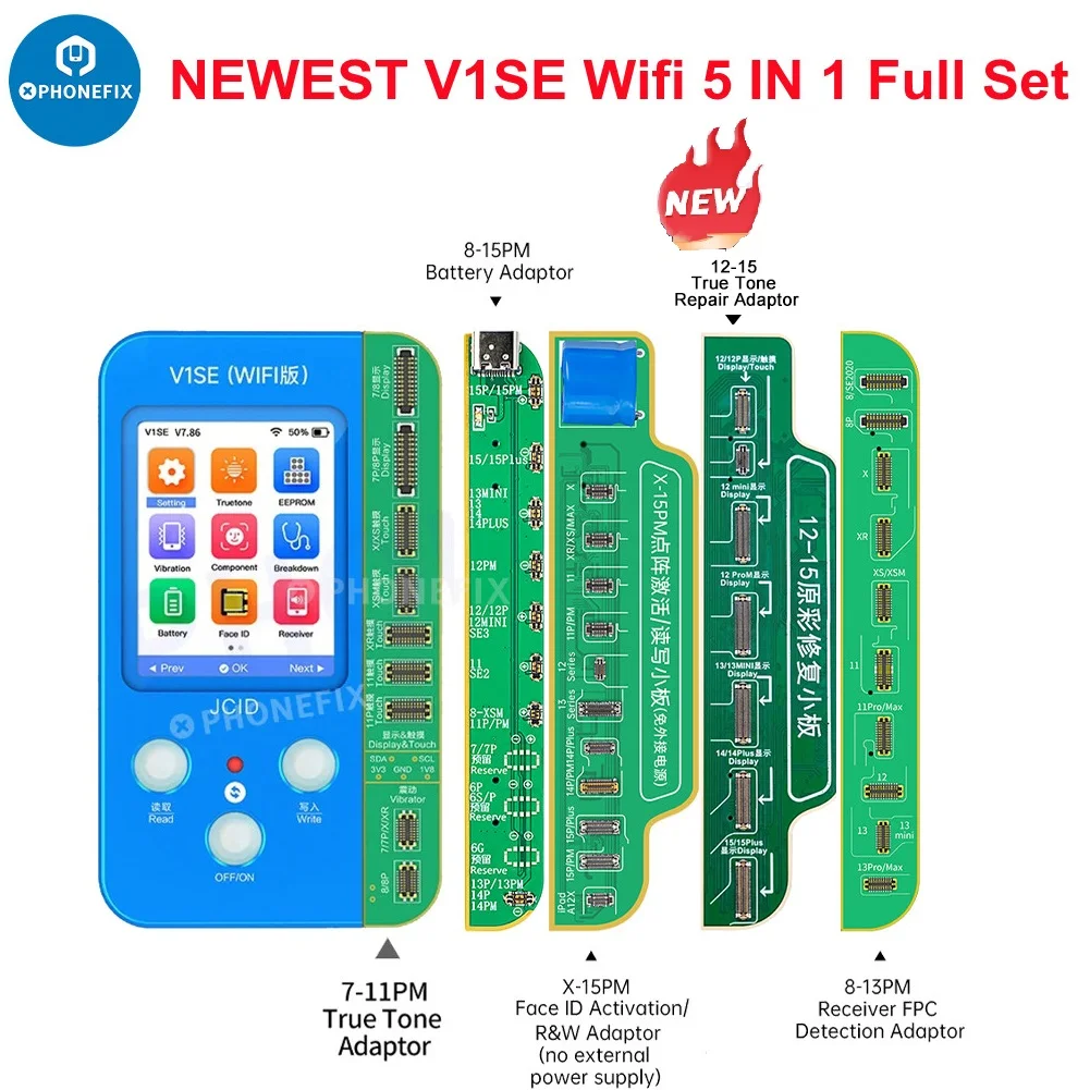 JCID V1SE Программатор WIFI для iPhone 12 13 14 15 | AliExpress