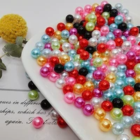 non porous abs color imitation pearl diy manual hairpin material decoration accessories