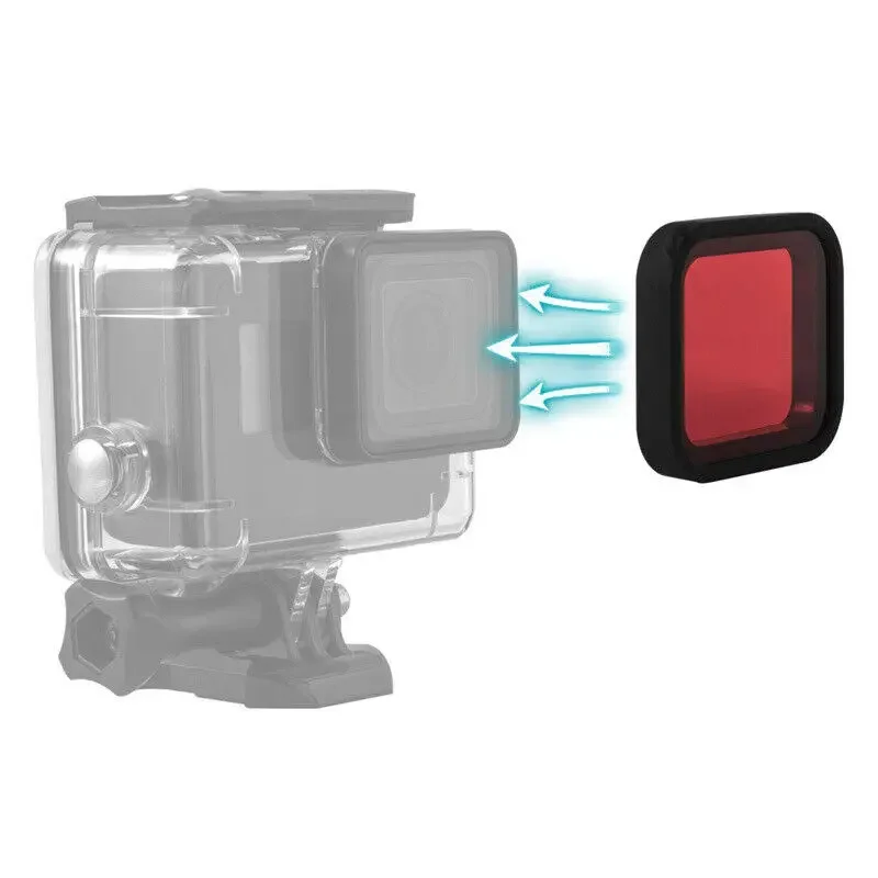 Комплект фильтров для дайвинга фильтр объектива красный розовый фиолетовый