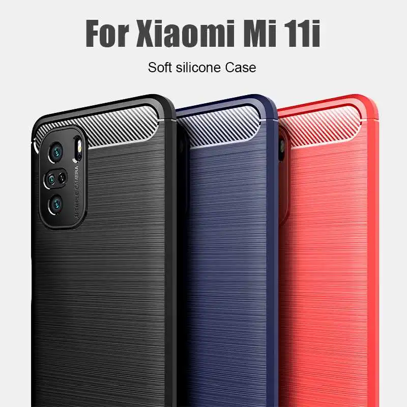 

Mokoemi Shockproof Soft Case For Xiaomi Mi 11i Phone Case Cover