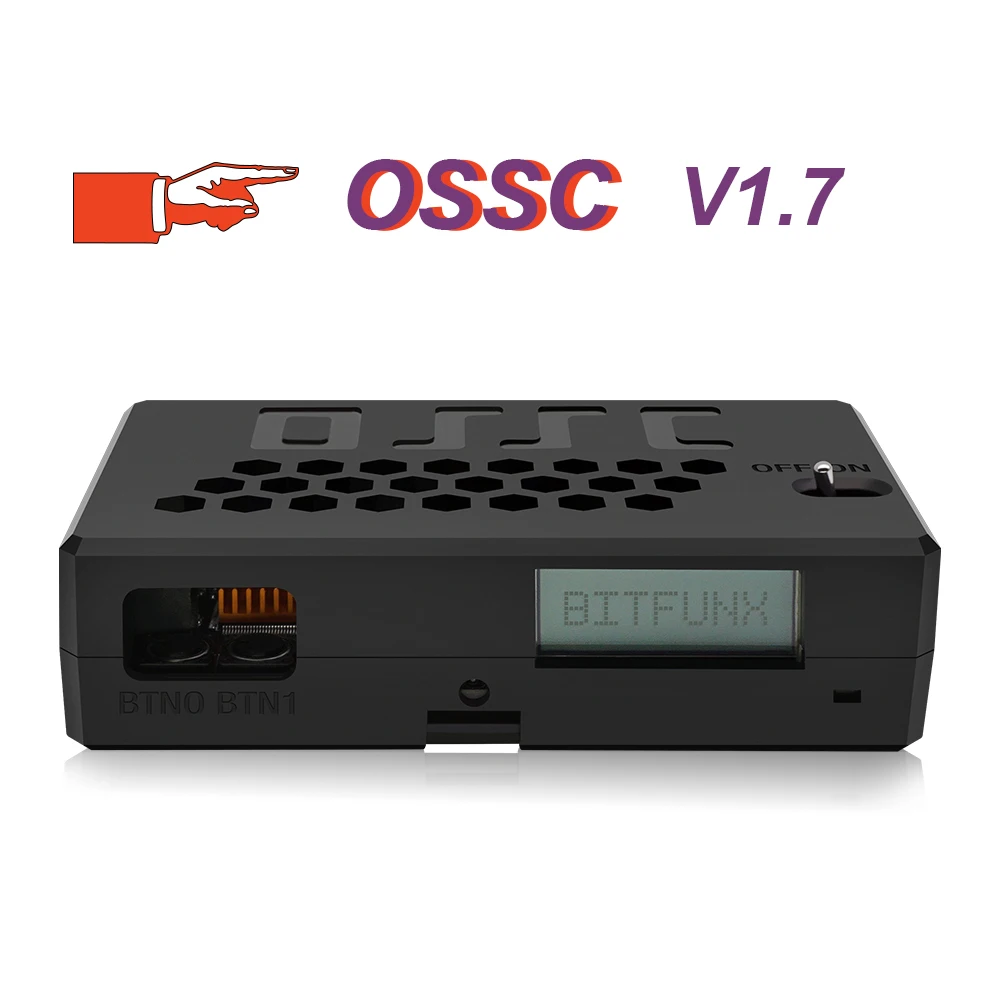 

BitFunx OSSC V1.7 Open Source Scan Converter For PS2/PS1 HDMI Adapter For SEGA Saturn/PC Engine/Nintendo 64 Retro Game Console