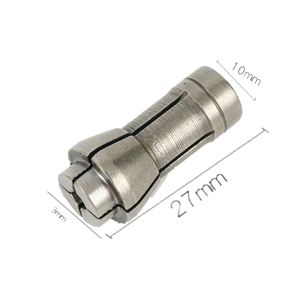 

Tool For grinding machine Clamping Head Collet Engraving 27*10mm 1pc Chuck Gray 6mm/3mm Replacement Spare Useful