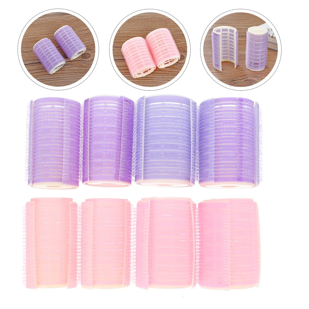 

8 шт., пластиковые ролики для волос, для женщин