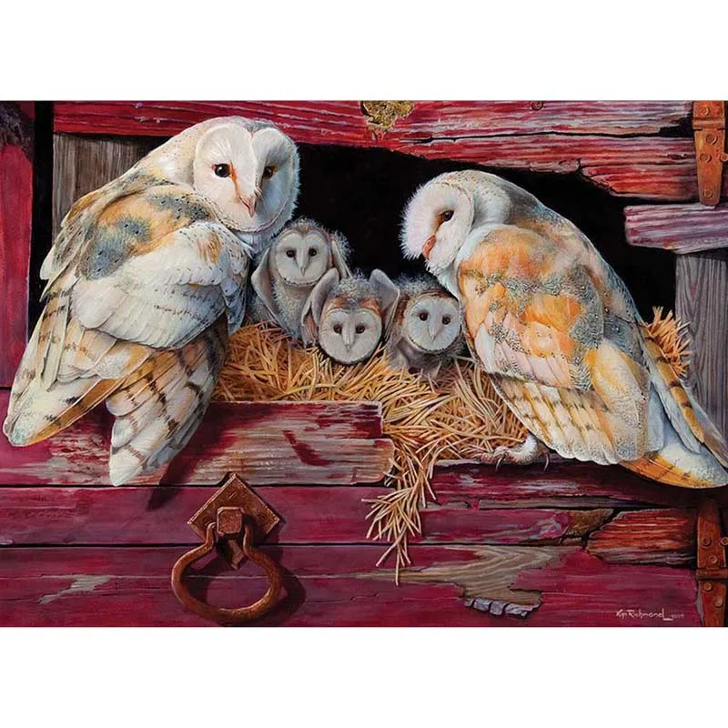 

Kamy Yi 5D Bricolage Diamant Peinture Hibou Broderie Point De Croix Diamant Peinture Décoration De La Maison Cadeau YY