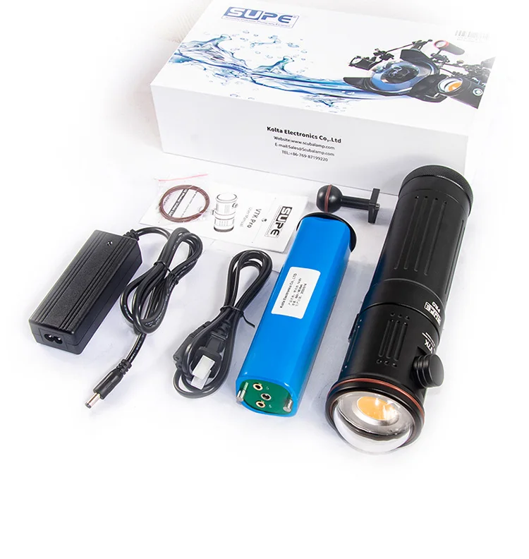 Рисунок 6 - Supe Scubalamp V7k Pro 15000 люмен