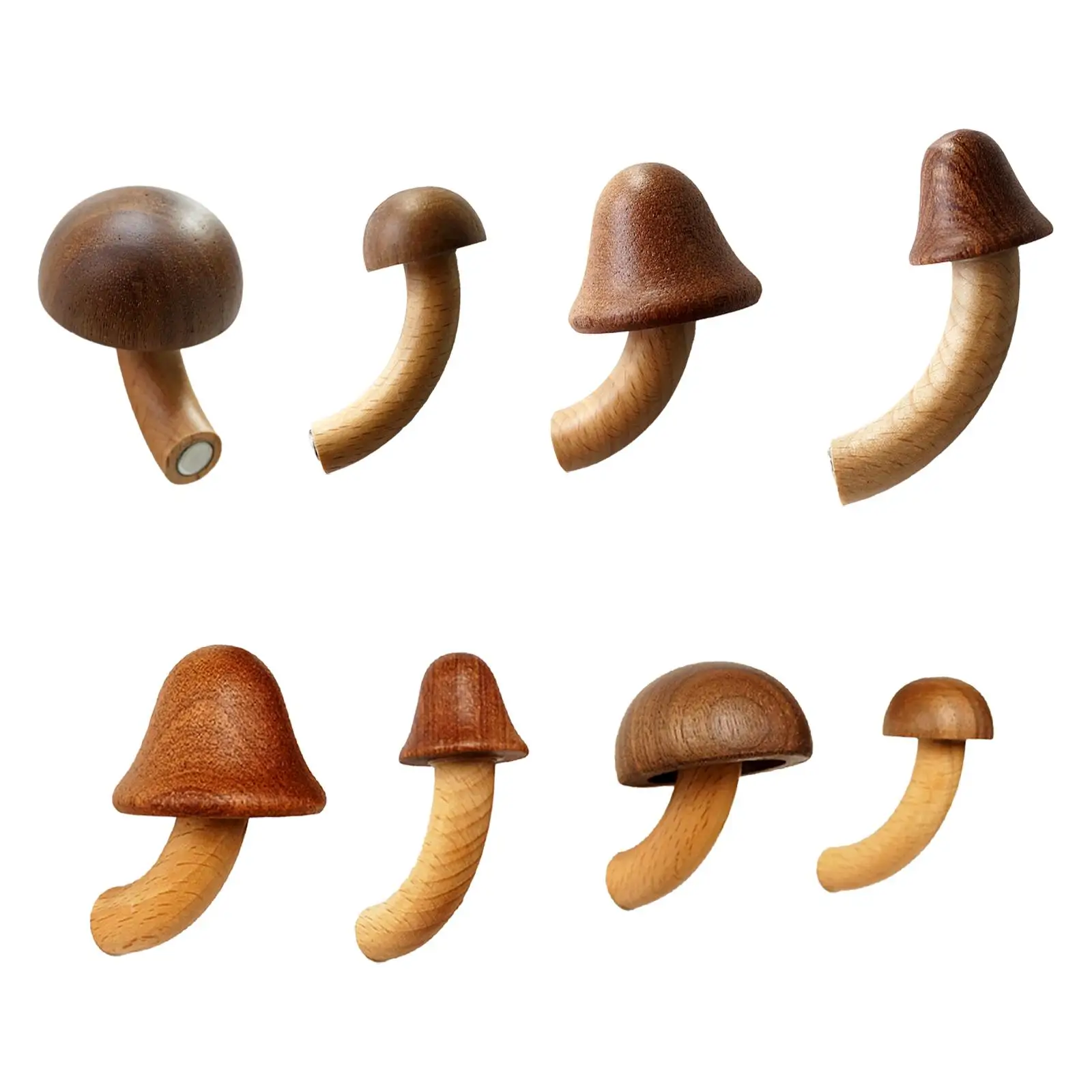 Деревянный Магнит На Холодильник В Форме Гриба Креативный Домашний Декор Милый