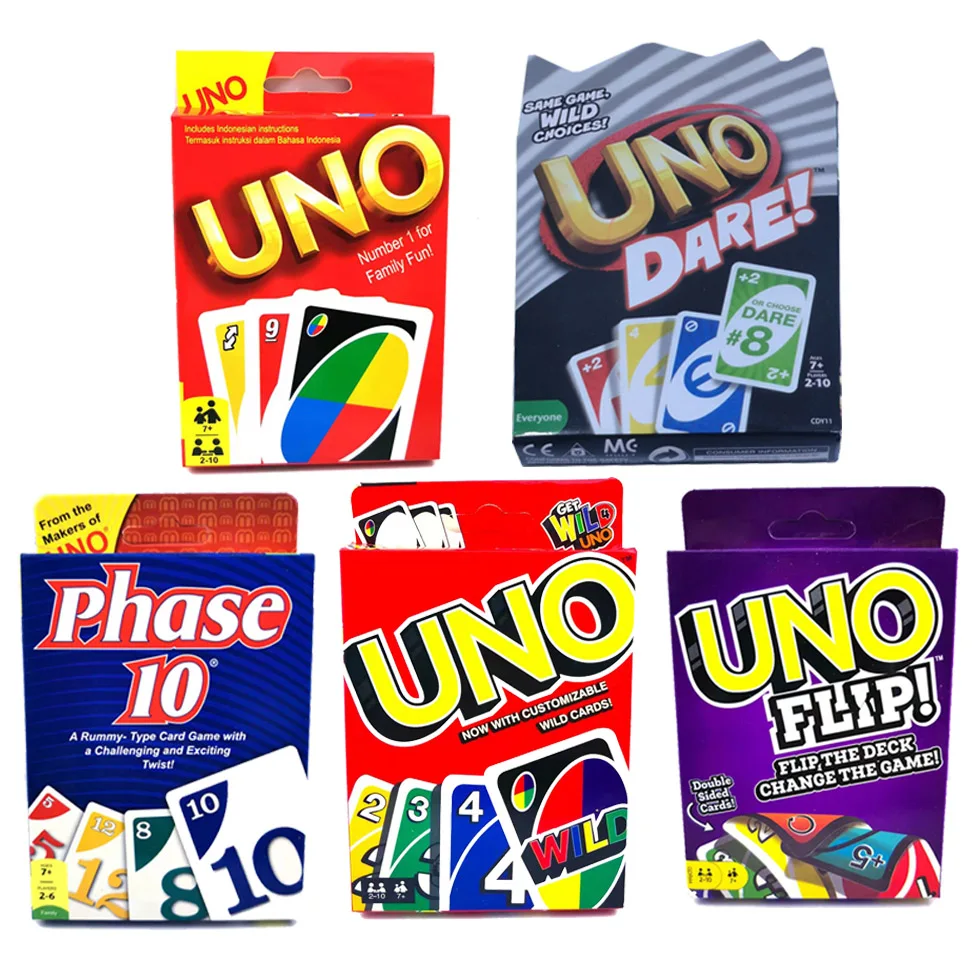 

ONE FLIP! Anime Game Figure Card UNO Game UNO Playing Cards Table Game Toys Halloween Children Gifts Kids Birthday Gifts Toys