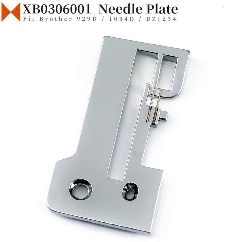 

#XB0306001 Needle Plate Fit Brother 1034D, 1034DAV, 1134D, 1134DW, 2034D, 929D, DZ1234 Domestic Home Household Sewing Machines