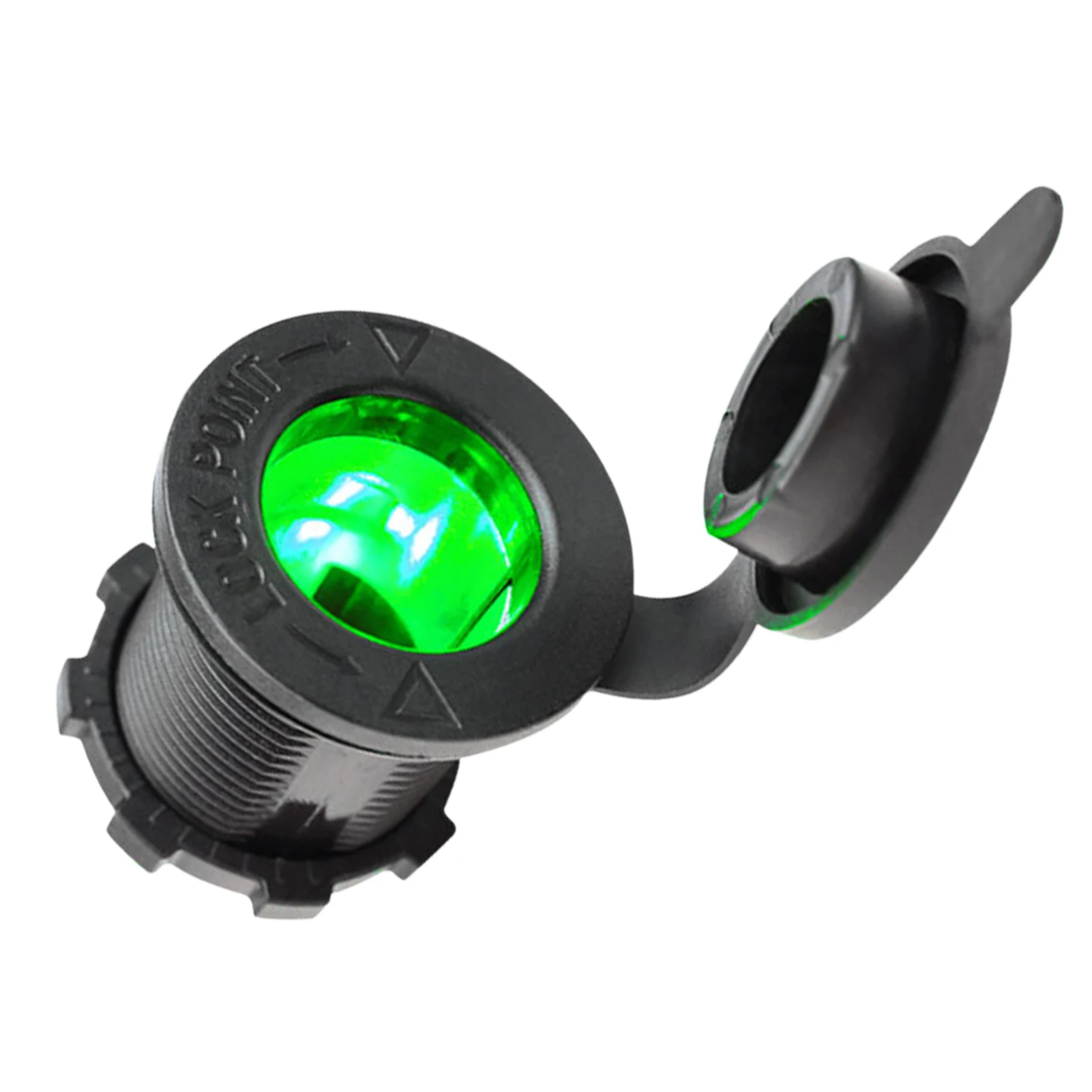 

12 В розетка для автомобиля, морского мотоцикла, розетка для электропитания, 12 В до 24 В светильник адаптер со светодиодной подсветкой, USB