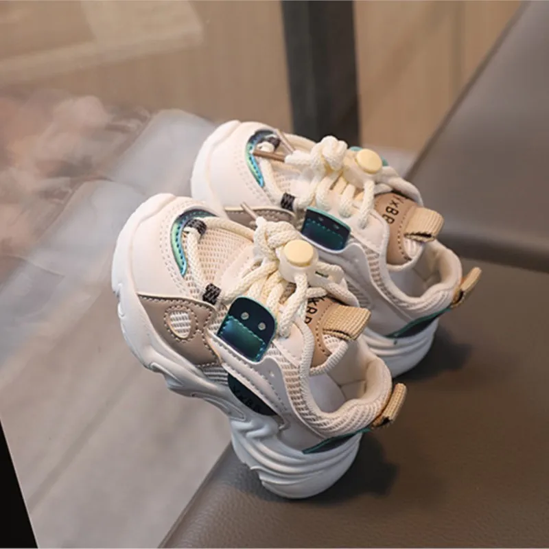 

CAPSELLA KIDS Sports Shoes 1-6 Years Boys Soft Sole Sneakers Girls Air Mesh Breathable Running Shoes Children Soft Casual Shoes