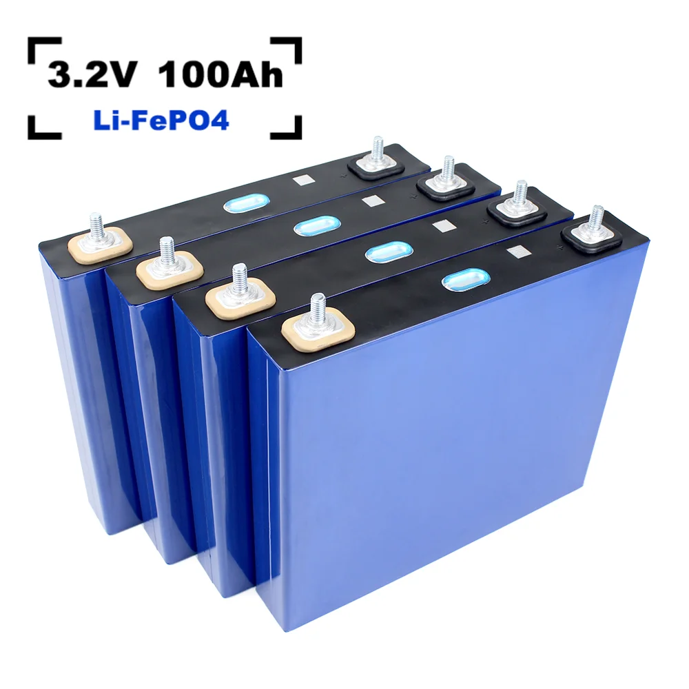 

BTRHAKADI 3.2V 100Ah Lifepo4 Prismatic Rechargeable Original Brand New CATL Batteries For DIY 12V 24V 48V Solar Battery 4-16PCS