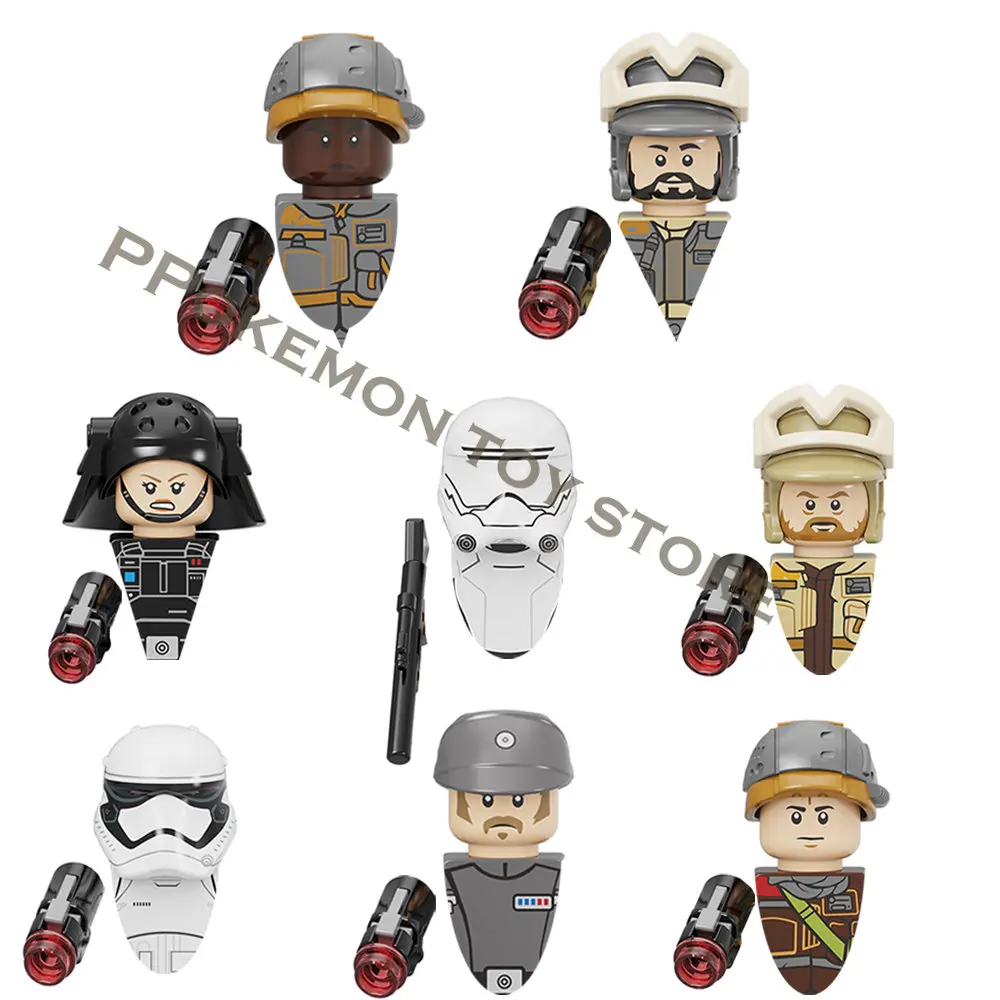 

Disney Rebels Rebel Army Pilot Trooper Sith Death Trooper Stormtrooper Commander Model Minifigure Star Building Blocks Toy Gifts