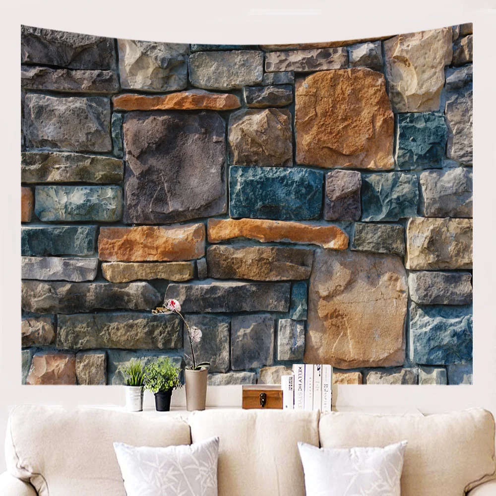 

Printed Stone Fabric Decorative Tapestry Photo Background Wall Tapestry Bohemian Decor Tapestry Wall Hanging Dropshipping POD