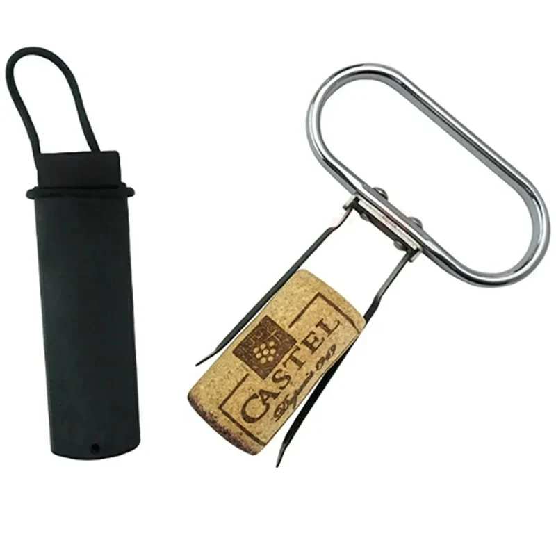 Профессиональный винтажный Съемник пробки штопор Ah-So двухзубчатый экстрактор