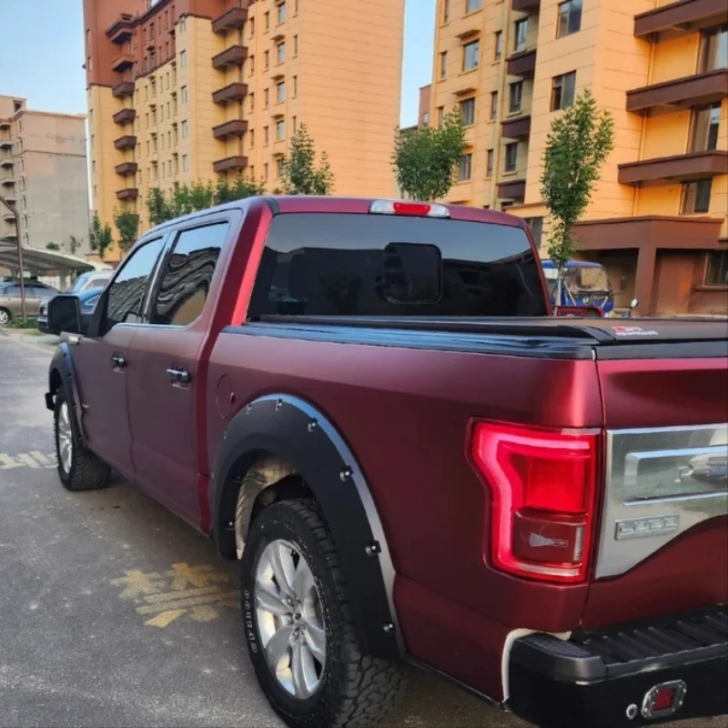 Подходит для Ford F150 Raptor колесные арки брови защита от столкновений трения 15-17