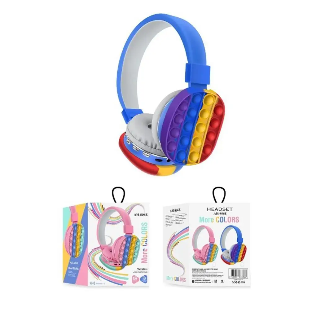 

Wireless Headset Stereo Earphone Interesting Household Accessories Practical Fine Workmanship Convenience Game Headphone