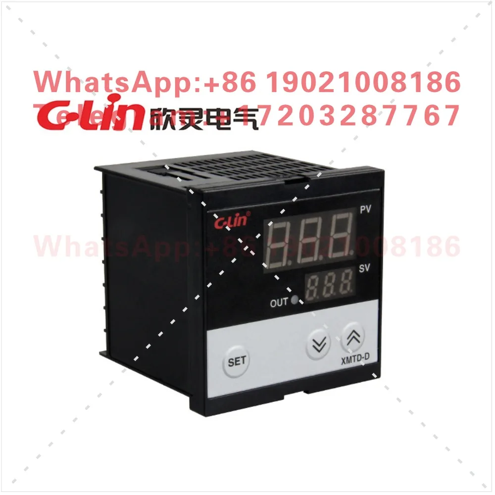 Фото Термостат XMTD-D3001/3002 с цифровым дисплеем, датчик типов E, K, PT100, CU50 №2