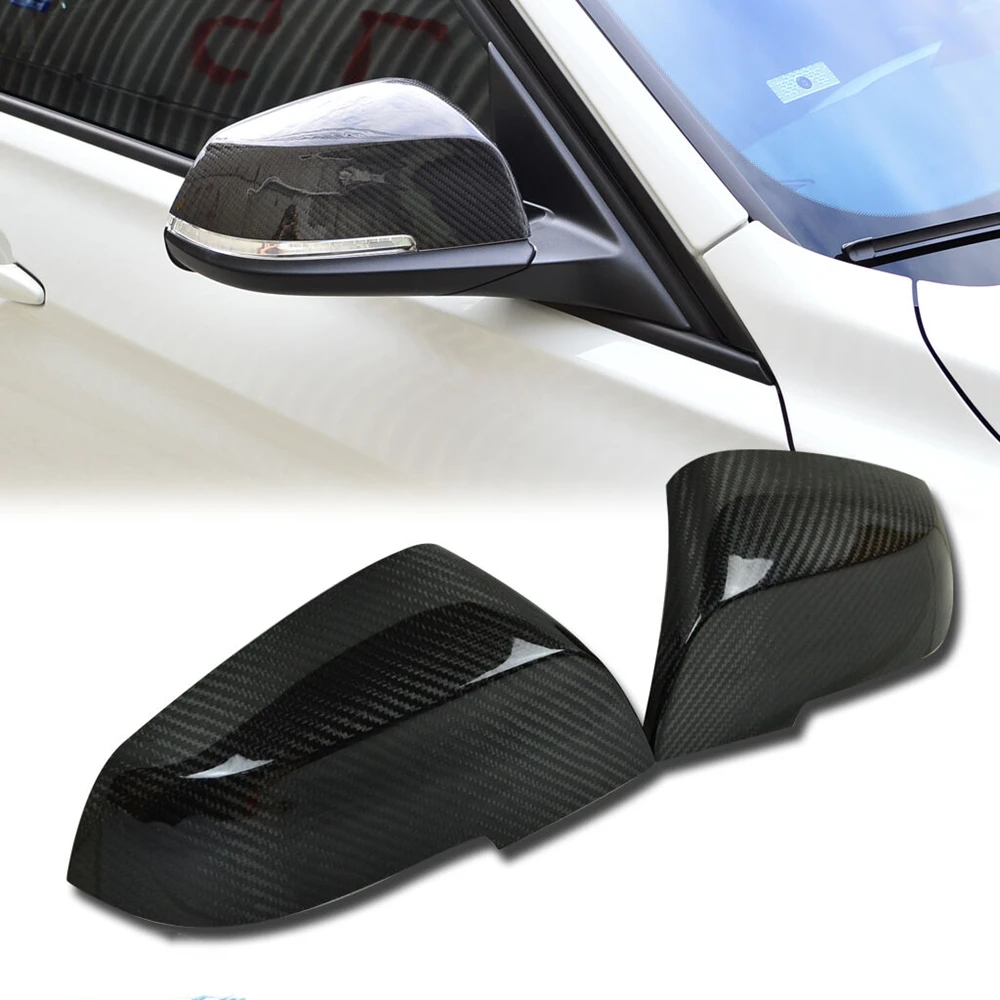 

Carbon Fiber Mirror Cover Car Exterior Rear View Caps Add On Rearview Shell For BMW F20 F21 F22 F30 F32 F36 F87 X1 M2 2013-2018