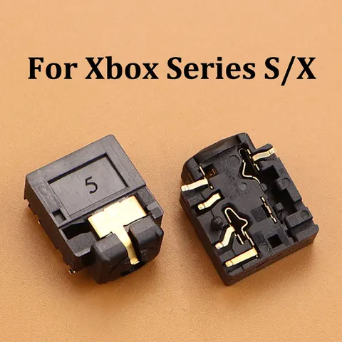 JCD 1 шт., 3,5 мм, разъем для гарнитуры, разъем для наушников, гнездо для наушников, разъем для наушников для контроллера Xbox One Slim Elite Series S X