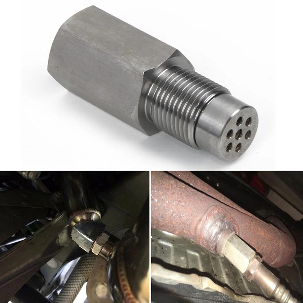 

Mini Catalytic Converter With Built-in M18X1.5 Catalytic Converter 304 Stainless Steel 6*2.5*2.5cm O2 Sensor High Quality Change
