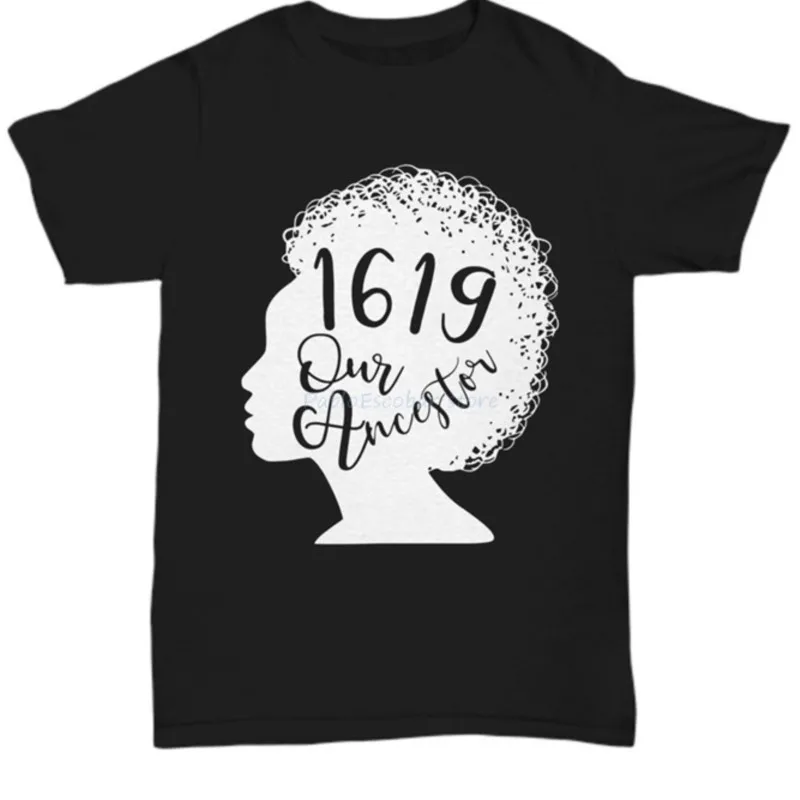 Гордый меланин черная история 1619 футболка для наших преданных женская девочек