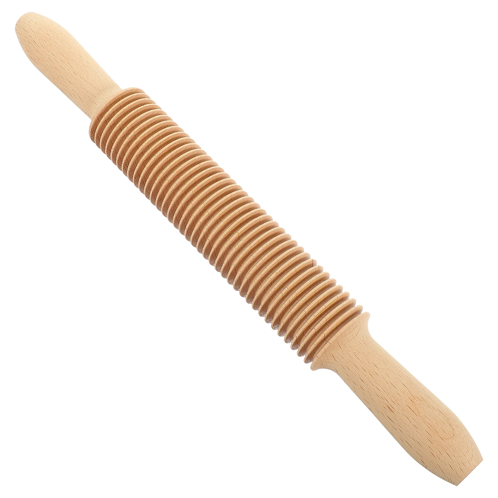 

Pasta Rolling Pin Spaghetti Noodle Maker Lattice Roller Textured Multi-function Tool Wooden Kitchen Cooking