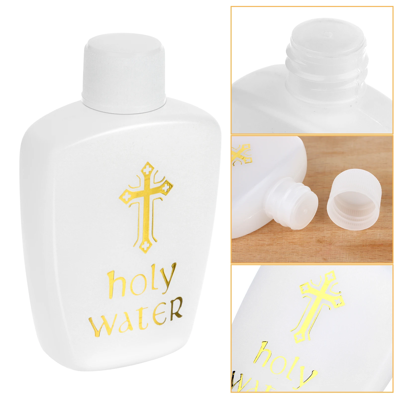 

25Pcs 60ml Holy Water Bottles Plastic Holy Water Container Holy Water Empty Plastic Refillable Containers