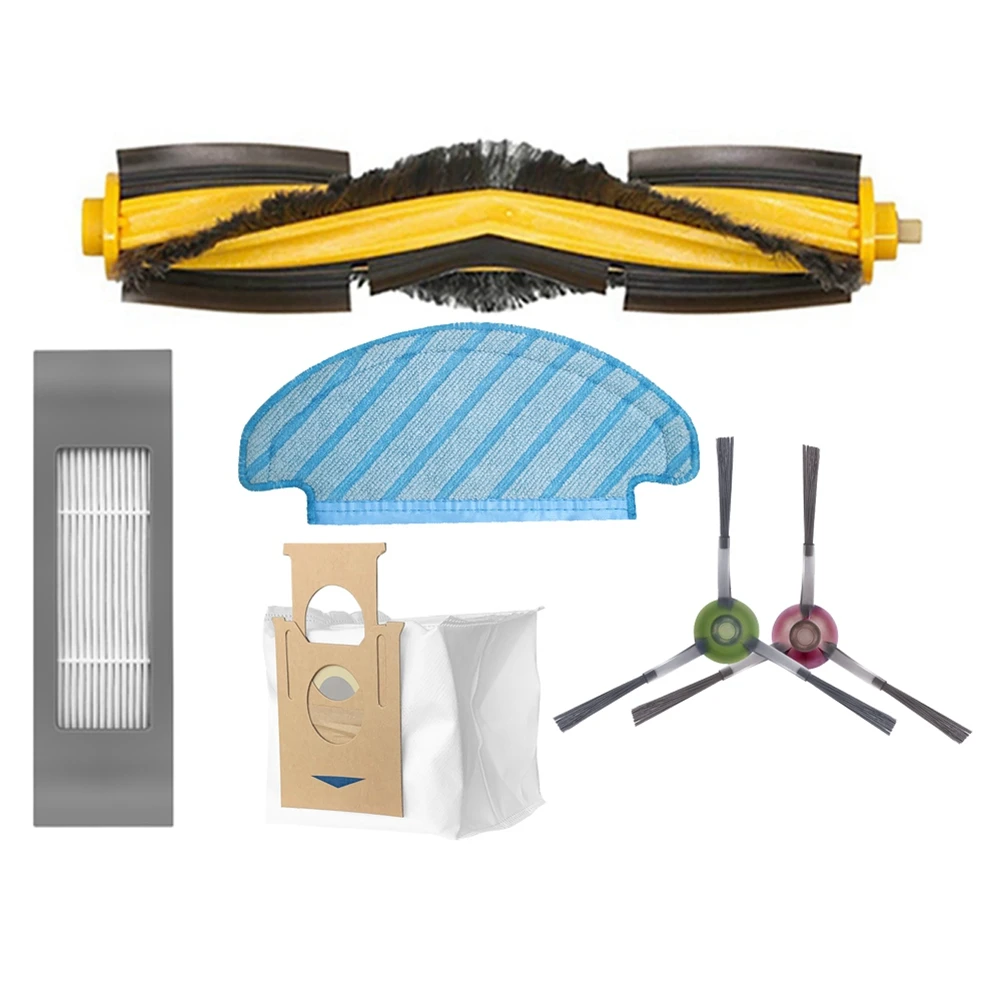 

Mop Cloth Main Brush Filter Dust Bag Fit for Ecovacs Deebot Ozmo T8 Aivi Accessories T8 MAX Accessories