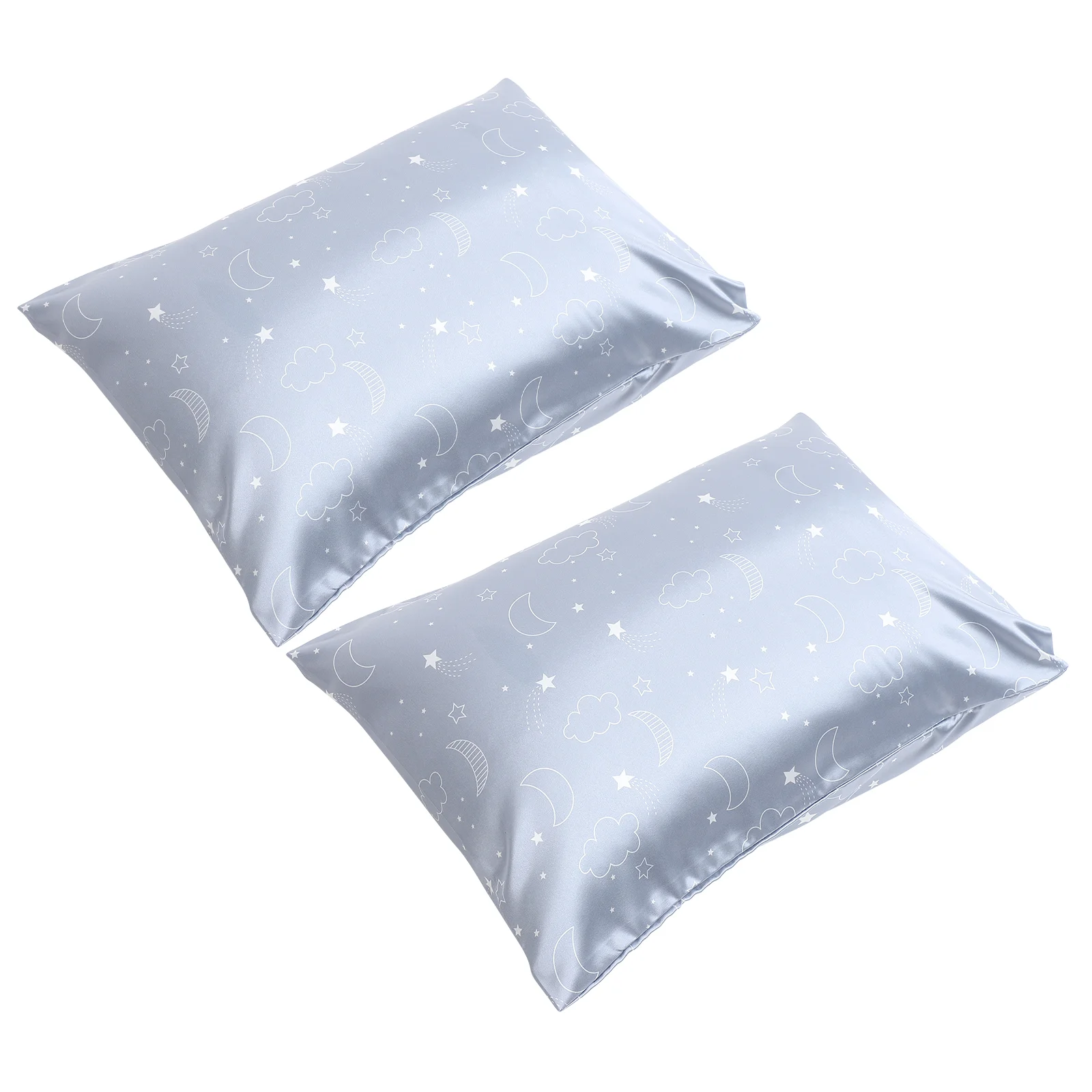 

2 Pcs Children Pillow Cover The Clouds Baby Pillowcase Polyester Travel Toddler Cases