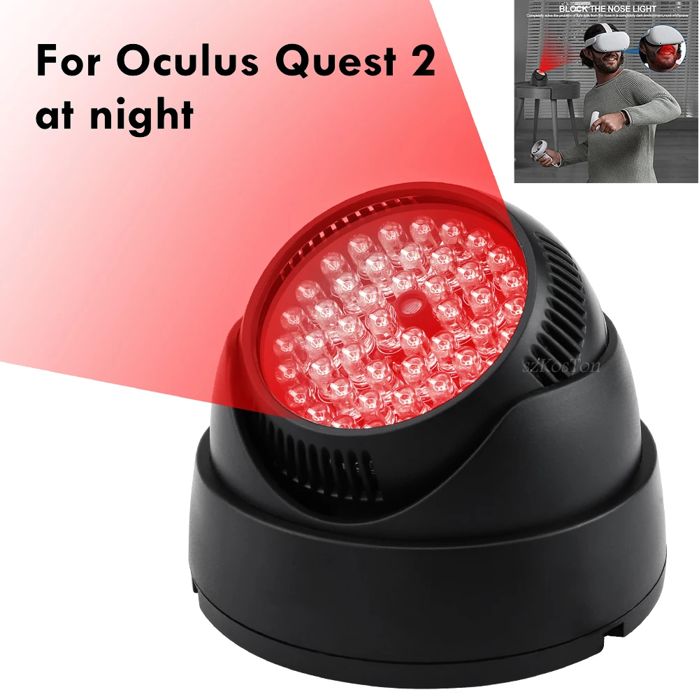 For Oculus Quest 2 Night Lamp LED IR Illuminator Infrared Flood Light  Illuminator Infrared Light Compatible for Oculus Quest 2