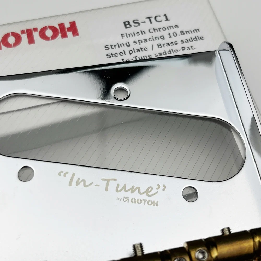 Подлинная оригинальная винтажная электрогитара GOTOH Wilkinson BS-TC1 с фиксированным