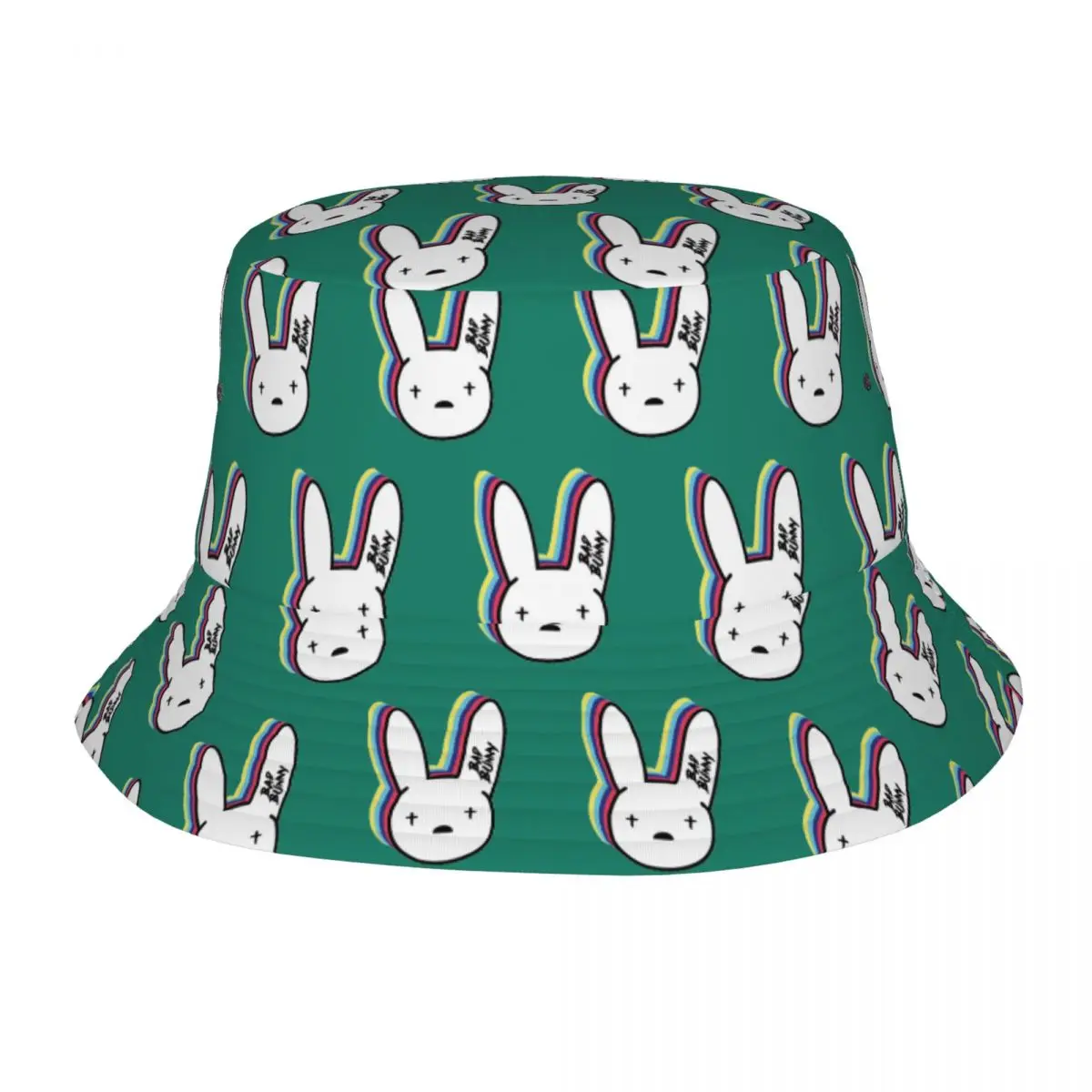 

Bad Bunny Sin Ti Bob Hat Hot Summer Headwear Merch Fishing Hat for Outdoor Woman Panamka Packable