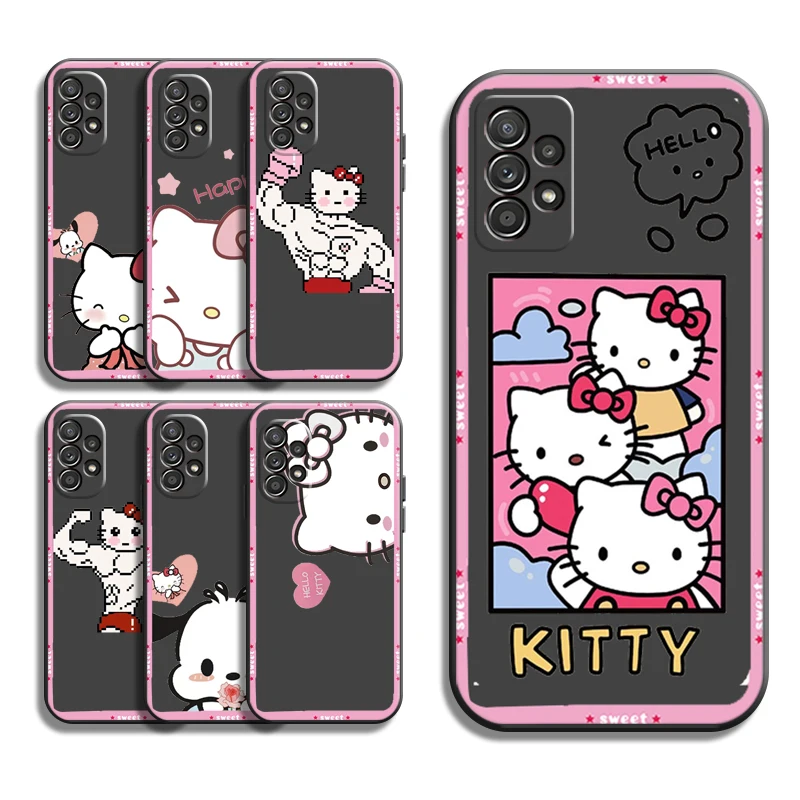 

Hello Kitty NEW Phone Cases For Samsung Galaxy S20 Lite S20 Ultra S21 S21 FE S21 S22 Plus S22 Ultra Back Cover Funda Coque