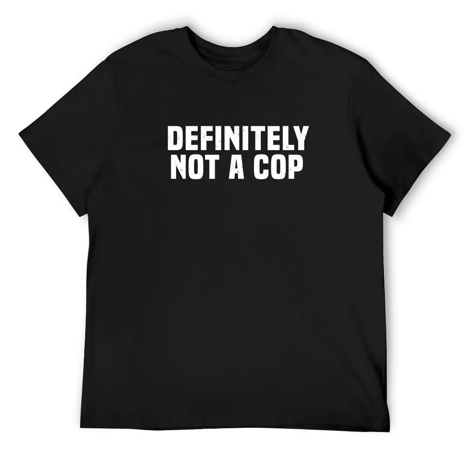 Definitely Not a Cop Undercover Police Easy Costume футболка аниме рубашка блузка рубашки с рисунком