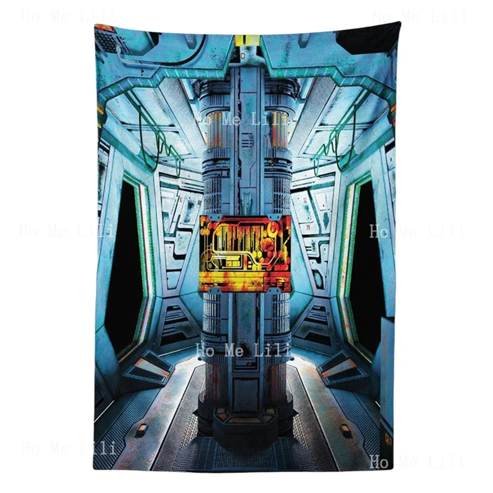 Гобелен в космосе Космический корабль Станция База Кімната управления