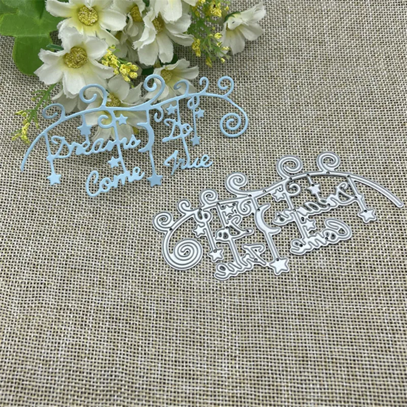 Форма для резки Луны и звезды форма круглых отверстий этикетка скрапбукинг