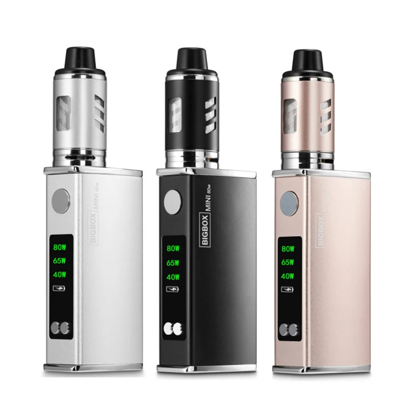 

Vape Kit Electronic Cigarette Big Box Mod 80W 2200Mah Battery Vaporizer Hookah Vaper Shisha Pen E Cig Smoke LED Vape Pen Vapor