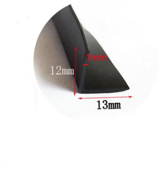 

Резиновая уплотнительная лента L-образная 1 метр