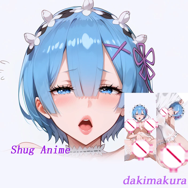 Dakimakura аниме Rem двусторонний принт в натуральную величину наволочка для тела
