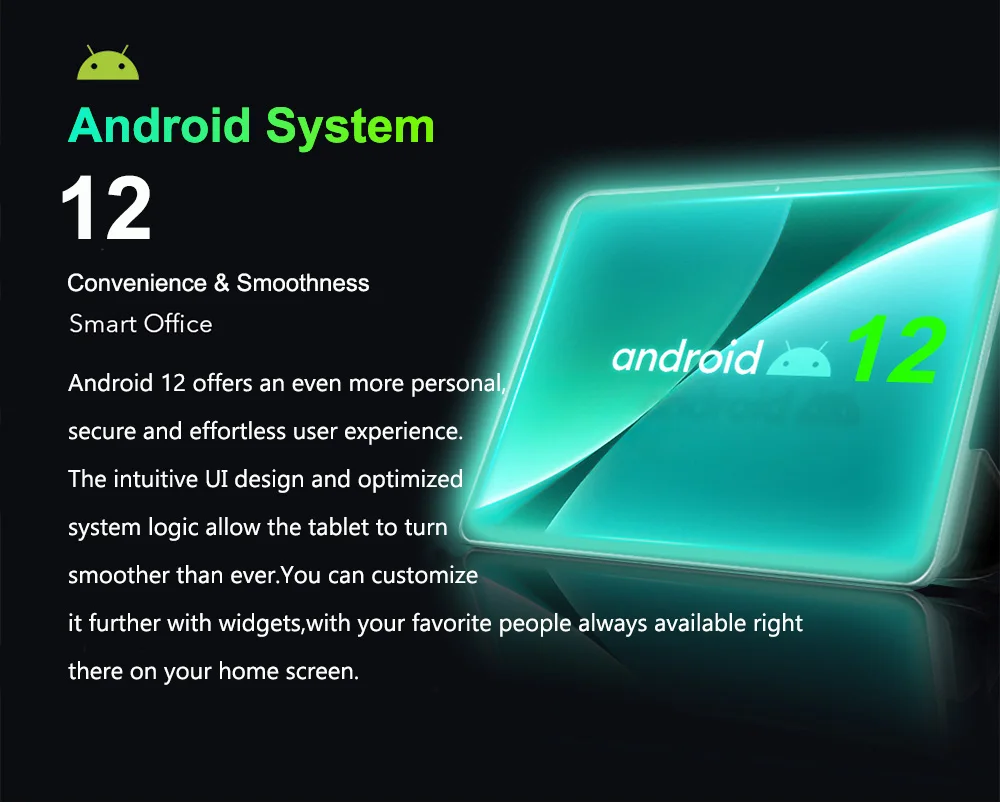 Планшеты 2 в 1 экран 10 36 дюйма Android 12 Восьмиядерный Ips 2000x1200 2k Type-C с клавиатурой -