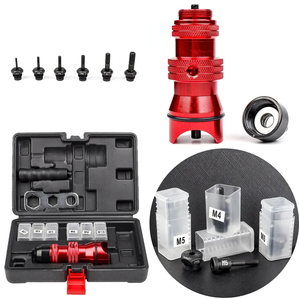 M3 M4 M5 M6 M8 M10 Электрическая заклепка Гайка Пистолет Адаптер Вставка Клепальные
