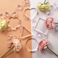 transparent acrylic board photo props decoration ornaments cosmetics shooting props background