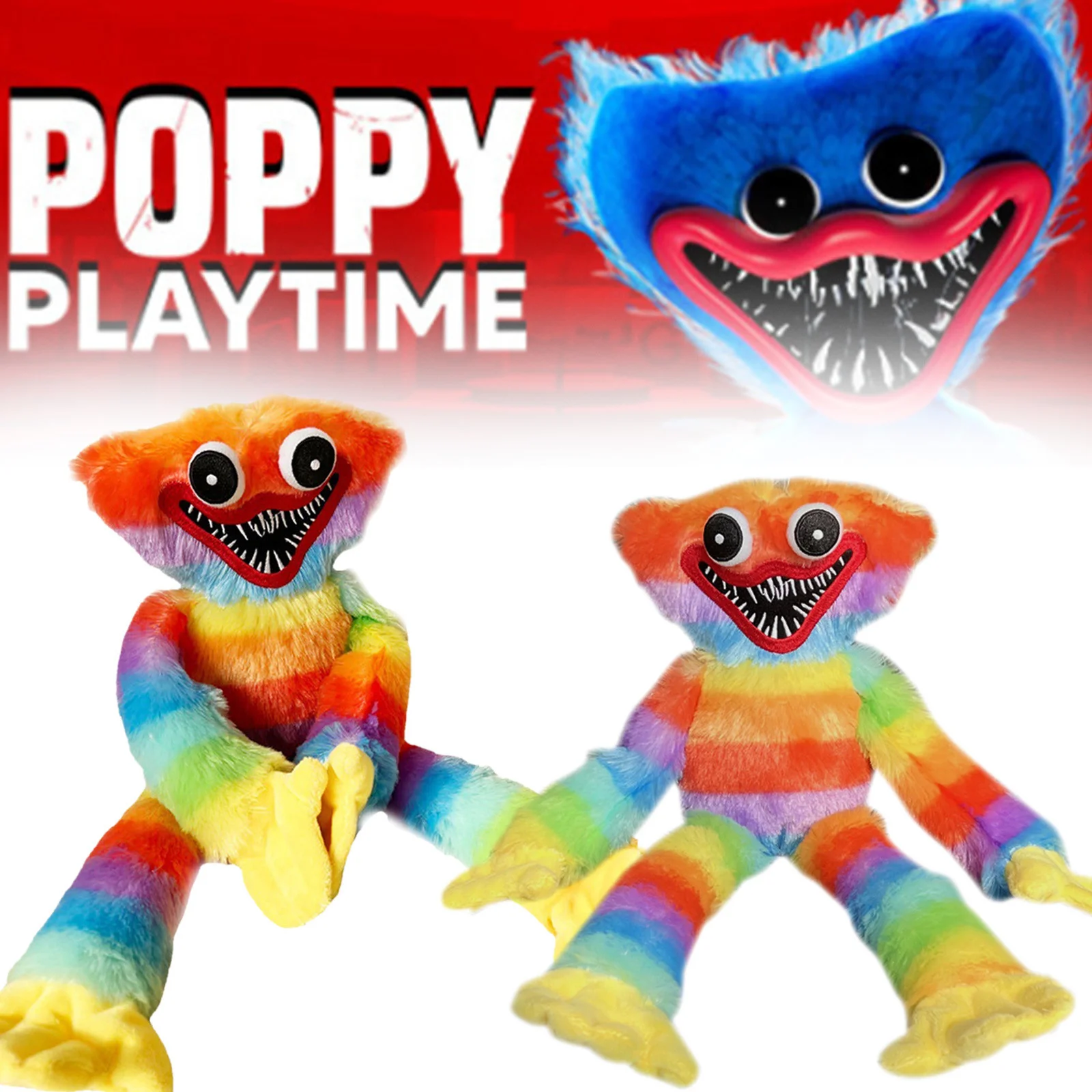 

Синяя/розовая игрушка «Мак», милая игрушка Huggy Wuggy, персонаж, плюшевая игрушка, страшная игрушка, плюшевое животное, мягкий подарок, игрушка д...